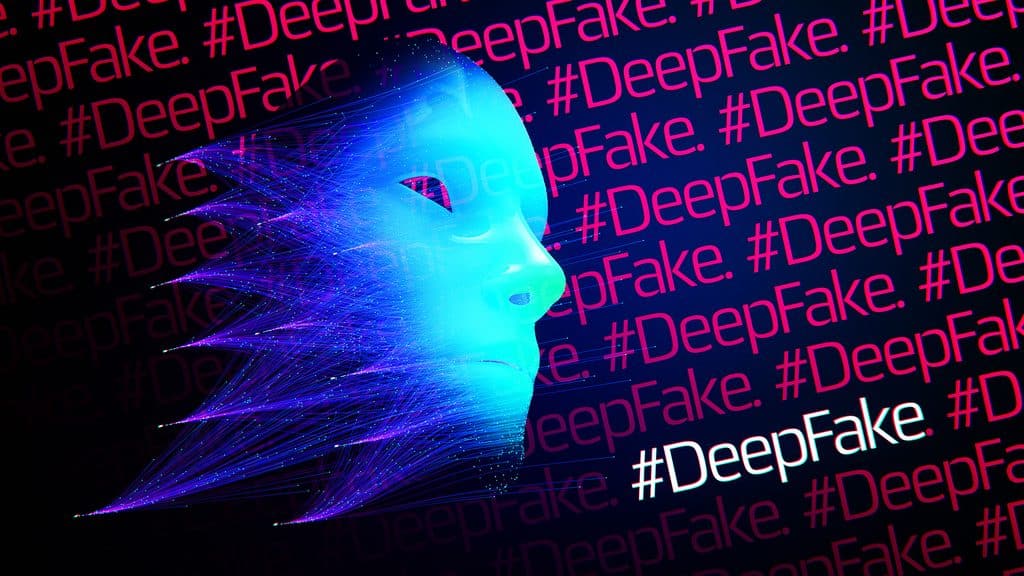 NeuralNetworkCreatingDeepfakeAbstractFaceArtificialIntelligenceDeepFake | GroupOne Services